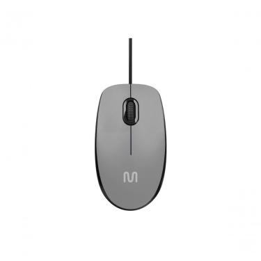 Imagem de Mouse Com Fio Mf400 Silencioso Usb 1200dpi Cinza Mo387