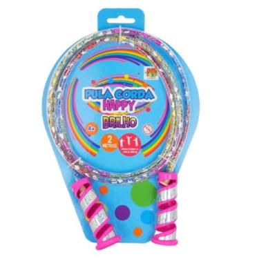 Imagem de Brinquedo Pula Corda Happy Brilho - Dm Toys
