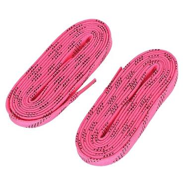 Imagem de Naroote Patins de Rolos Cadarços Encerados Design Durável Mantêm Os Cadarços Secos para Patins de Hóquei No Gelo, de Poliéster Algodão 2 Pares