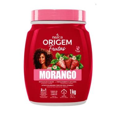 Imagem de Nazca Creme Tratamento Origem 1kg 2 em 1 Morango