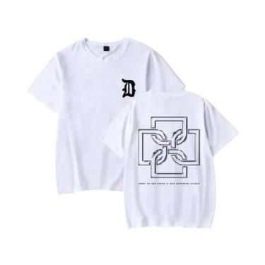 Imagem de Camiseta Masculina De Verão Com Estampa De Papai Noel, Manga Curta, Al