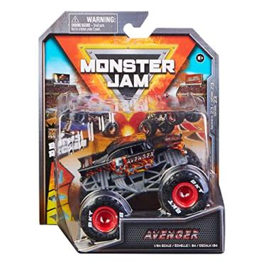 Imagem de Sunny Brinquedos Carrinho Monster Jam - Escala 1:64 - Avenger Fire, Multicor