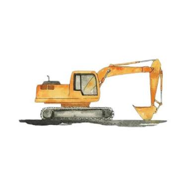 Imagem de Decoração Para Quarto Infantil Pôster De Carro De Brinquedo Em Aquarel