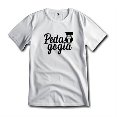 Imagem de Camiseta Pedagogia Algodão Premium Preta Ou Branca - Sete Sete Esporte