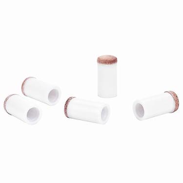 Imagem de Naroote Ponta de Taco de Bilhar, Substituição de Pontas Macias Resistentes Ao Desgaste para Taco de Bilhar Diy, 10 Peças para Jogadores de Sinuca (11mm)