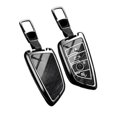 Imagem de Capa de chave de carro de couro de liga de zinco compatível com BMW F20 G20 G30 X1 X3 X4 X5 G05 X6 X7 G11 F15 F16 G01 G02 F48 Acessórios para automóveis((A4) speaker 6)