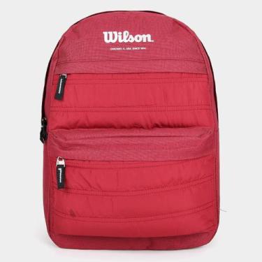 Imagem de Mochila Wilson Básica, Vermelho, Único