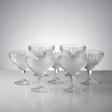 Imagem de Taca de sobremesa queen 260ml cristal vidro com pe sorvete doce - WOLF