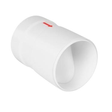 Imagem de Válvula Retenção Luva PVC Meio Cano Esgoto 100mm 4'' Estrela - VALVULA