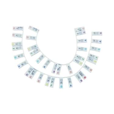 Imagem de Adesivos Removíveis Para Teclado De Piano 88/61 Teclas: Etiquetas De N