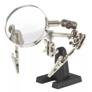 Imagem de Lupa De Mesa Para Artesão Trabalhos De Artesanato