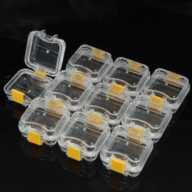 Imagem de Caixa Pequena Para Coroas Dentárias 10-50 Peças, Filme Transparente Fl