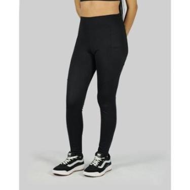 Imagem de Calça DR7 Street Legging Feminina Logo Crown - Preta-Feminino