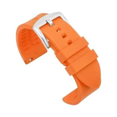 Imagem de Pulseira De Relógio Esportiva Masculina À Prova d'Água Em Silicone 18m