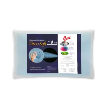 Imagem de Travesseiro Viscoelastic D24 45cm New Hot e Cold Castor