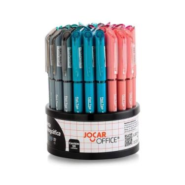 Imagem de Caneta Esferográfica Flat Top 0.7 Azul - Display c/ 50 Unidades Sortid