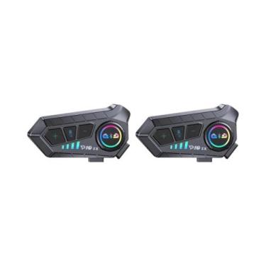 Imagem de Intercomunicador Para Capacete De Moto À Prova d'Água 1.2x Intercomuni