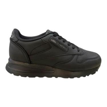 Imagem de Tenis Olympikus Unissex Jogging 100. Superleve Esporte Academia Preto-Masculino