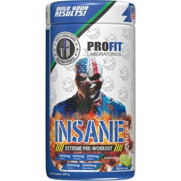 Imagem de Pré Treino do Palhaço Insane Explosion Extreme 200g Profit sabor:green