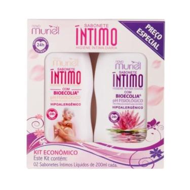 Imagem de Kit Sabonete Íntimo + Sabonete Íntimo Floral 200Ml, Muriel
