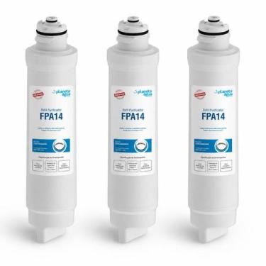 Imagem de Kit 3 Refil FPA14 Purificador Electrolux Planeta Água