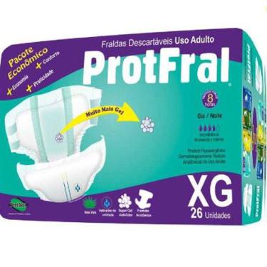 Imagem de Fralda Geriatrica Protfral Xg C/26
