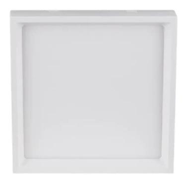 Imagem de Painel LED Sobrepor 24w Branco Quente Deep Quadrado Bivolt 1750lm Stella