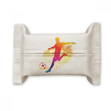 Imagem de Bolsa de linho de algodão e linho para atletas de futebol