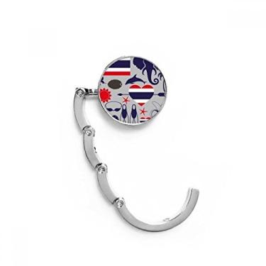 Imagem de Gancho de mesa tradicional para alfândega do Reino da Tailândia com fecho decorativo dobrável