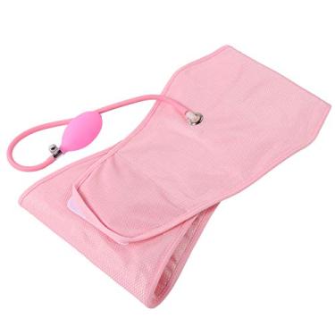 Imagem de Comdy Aperta o cinto inflável pós-parto, cinto ortopédico pélvico, bolso de ar 3D não tecido para uso diário (pelve inflável com rosa)