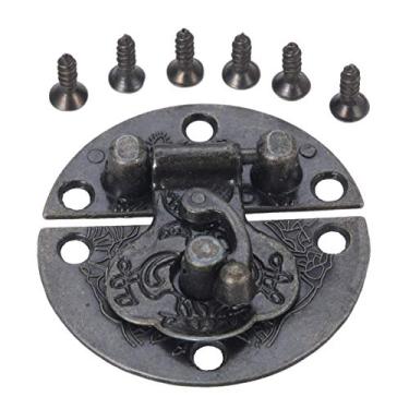 Imagem de 40mm Vintage Butterfly Clasp Liga De Madeira Jóias Caixa De Jóias De Livro Fivela Fivela Box De Vinho Bloqueio Fivela Decorativo Hardware YYDFPIIA