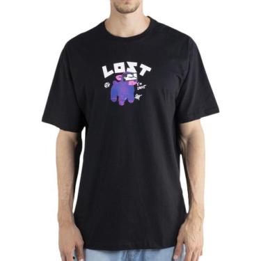 Imagem de Camiseta Lost Toy Sheep Wt23 Masculina Preto - ...Lost