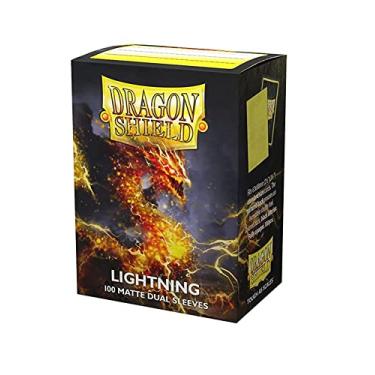 Imagem de Dragon Shield Dual Matte Lightning Standard Size 100 ct Card Sleeves Individual Pack