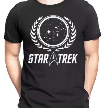 Imagem de Camiseta Star Trek Jornada Nas Estrelas Camisa 100% Algodão - If Camis
