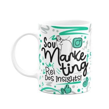 Imagem de Caneca Flork Profissões - Sou Marketing rei dos insights