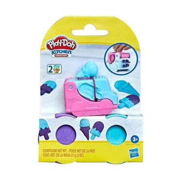 Imagem de Conjunto Mini Food Truck Sorvete Playdoh  F3571 F5347 - Hasbro