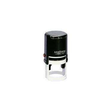 Imagem de Carimbo de endereço com monograma redondo Xstamper Classix RP16