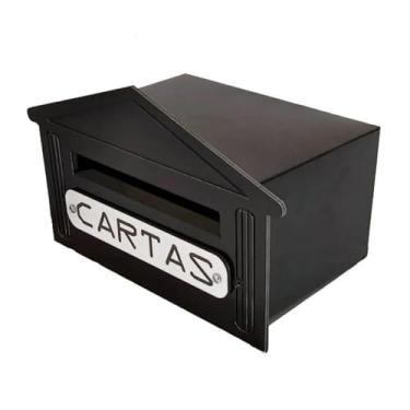 Imagem de Caixa de Correio Numeral 4n em Acm Preto