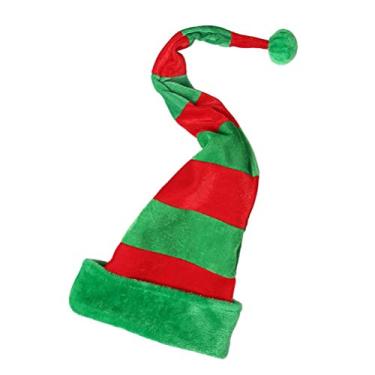 Imagem de Favores Do Traje Da Festa De Férias Elfos Chapéus Novidade Chapéu De Elfo De Festa Chapéus De Duende Para Crianças Chapéu De Papai Noel Elfo De Pelúcia Modelagem Decorar