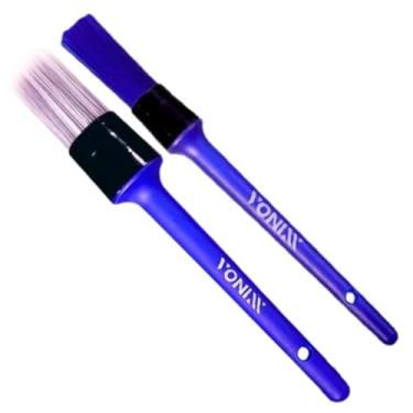 Imagem de VONIXX Pincel Interno Externo de Limpeza 2 Unidades Roxo para Carro e Moto