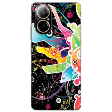 Imagem de Capa Adesivo Skin058 Verso Para Realme C67