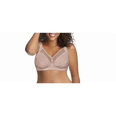 Imagem de JUST MY SIZE Sutiã de renda com arame de espuma, sutiã modelador com alças conversíveis, Concha de areia, 44C