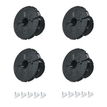 Imagem de ARSUNOVO Compatível com ilhós de cabo Starlink, 1/5.1 cm, 3/10.2 cm, 1 polegada para cabos Starlink, kit de roteamento de cabos Starlink, acessórios Star Link, (3/10.2 cm, 4 pacotes)