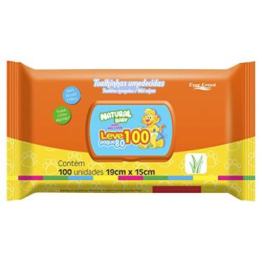 Imagem de Natural Baby Wipes Mãe e Filho Leve 100 Unidades, Ever Green, multi-colored, Tamanho único