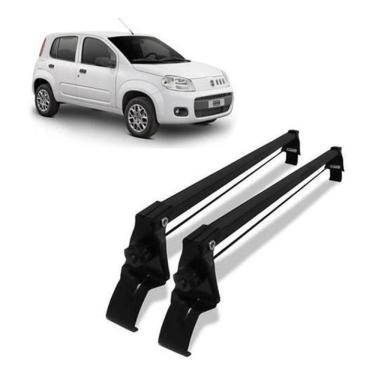 Imagem de Rack Teto Vhip Novo Uno Vivace 4 Portas 2011 A 2017 Bagageir