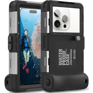Imagem de Capa Case Celular a Prova D’Água SHELLBOX Mergulho Controle Remoto Bluetooth 2 Geração Smartphone Universal