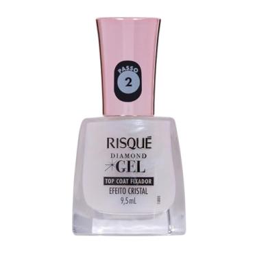 Imagem de Risqué Top Coat Fixador Efeito Cristal Diamond Gel 9,5ml