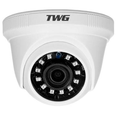 Imagem de Camera de seguranca twg dome twg7606 hd 4x1 2mp 1/4 2,8mm c/18-leds ( 