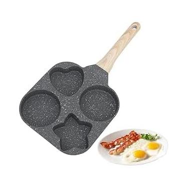 Imagem de Frigideira Multiuso Antiaderente 4 Bocas Fritar Ovo Lanche