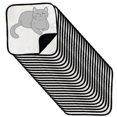 Imagem de 24 Caminhas para Cães e Gatos Dobrável 200 Lavagens 45x45 Branco com B